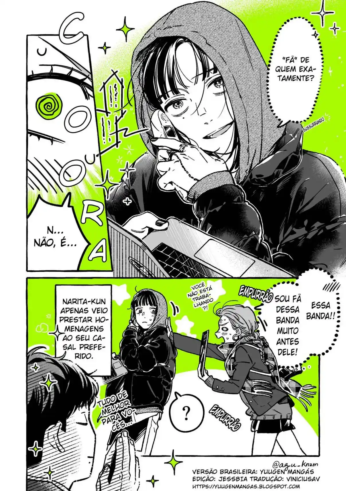 Read The Guy She Was Interested in Wasn't a Guy At All pt_BR Manga Online
