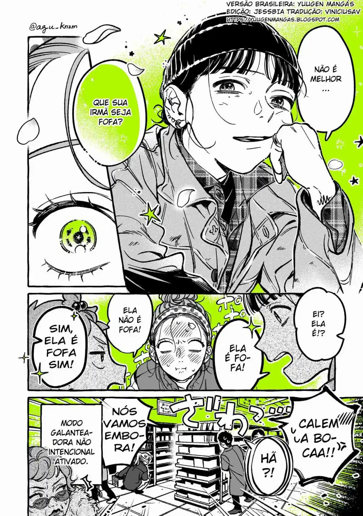 Read The Guy She Was Interested in Wasn't a Guy At All pt_BR Manga Online