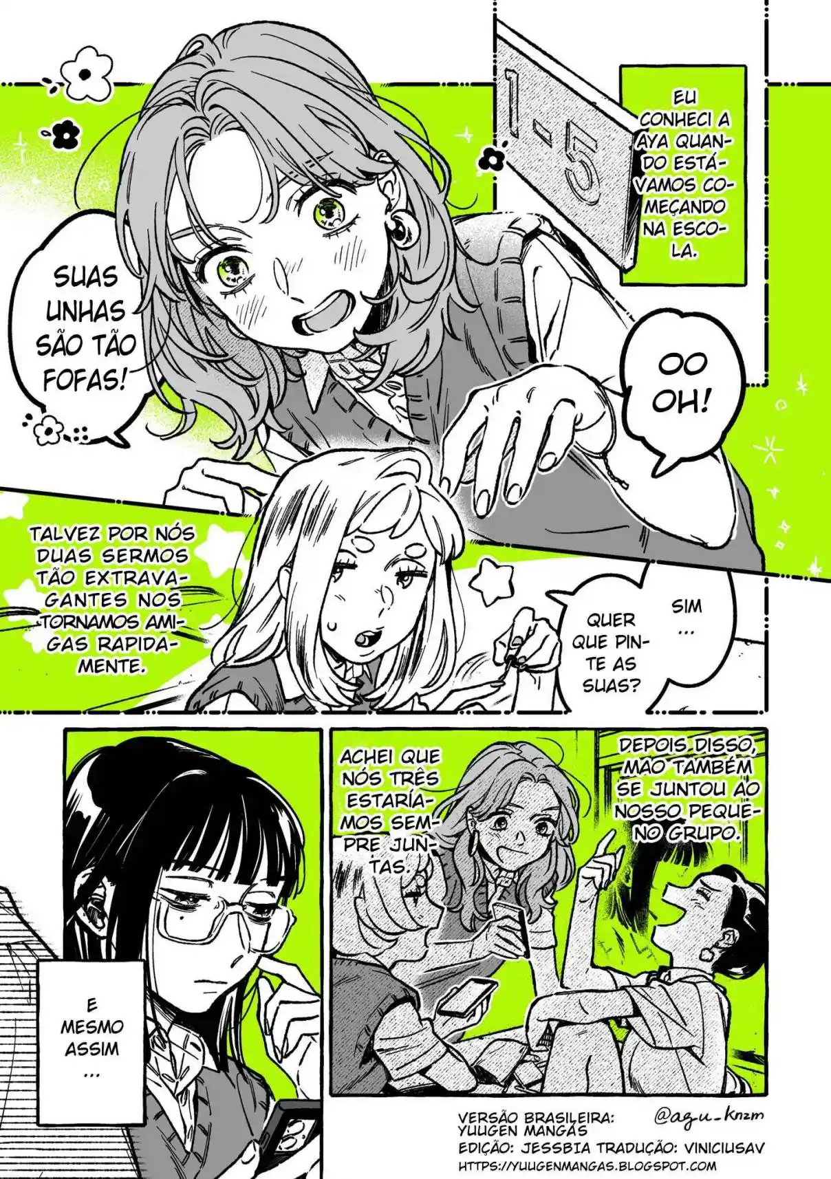 Read The Guy She Was Interested in Wasn't a Guy At All pt_BR Manga Online