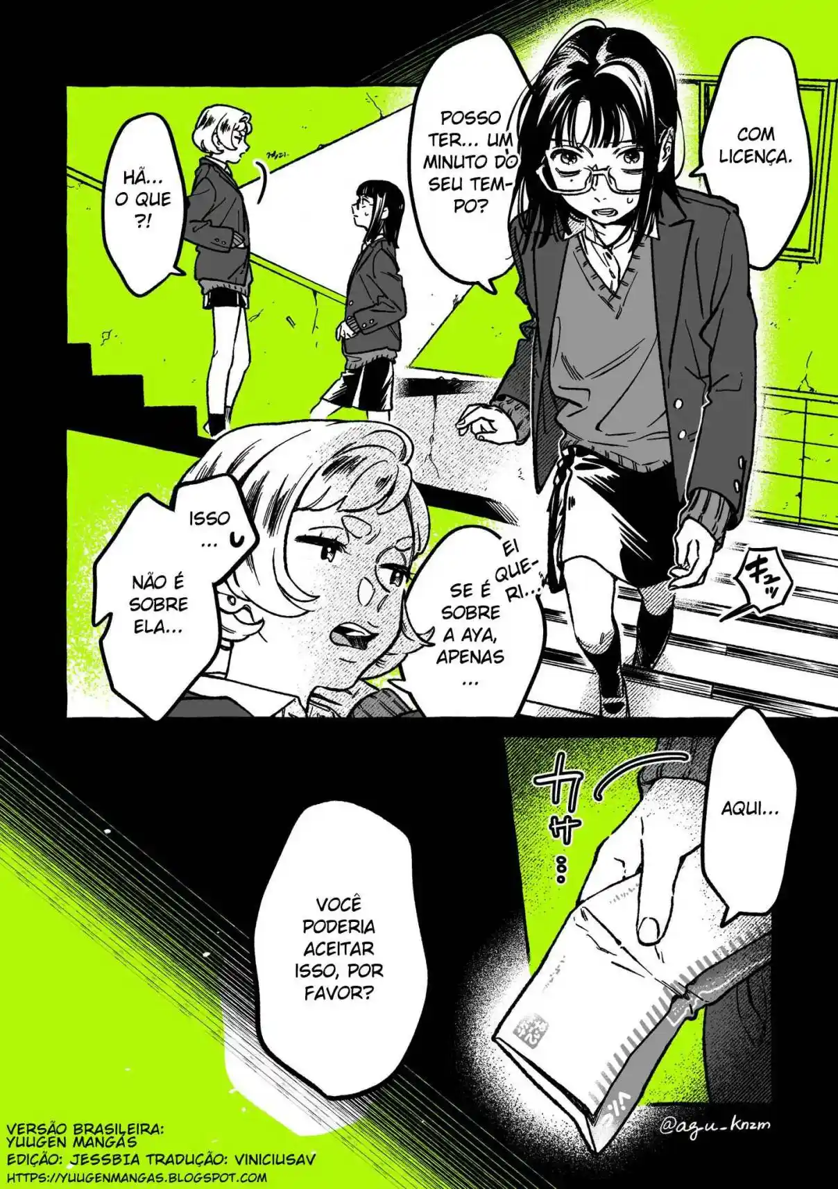 Read The Guy She Was Interested in Wasn't a Guy At All pt_BR Manga Online