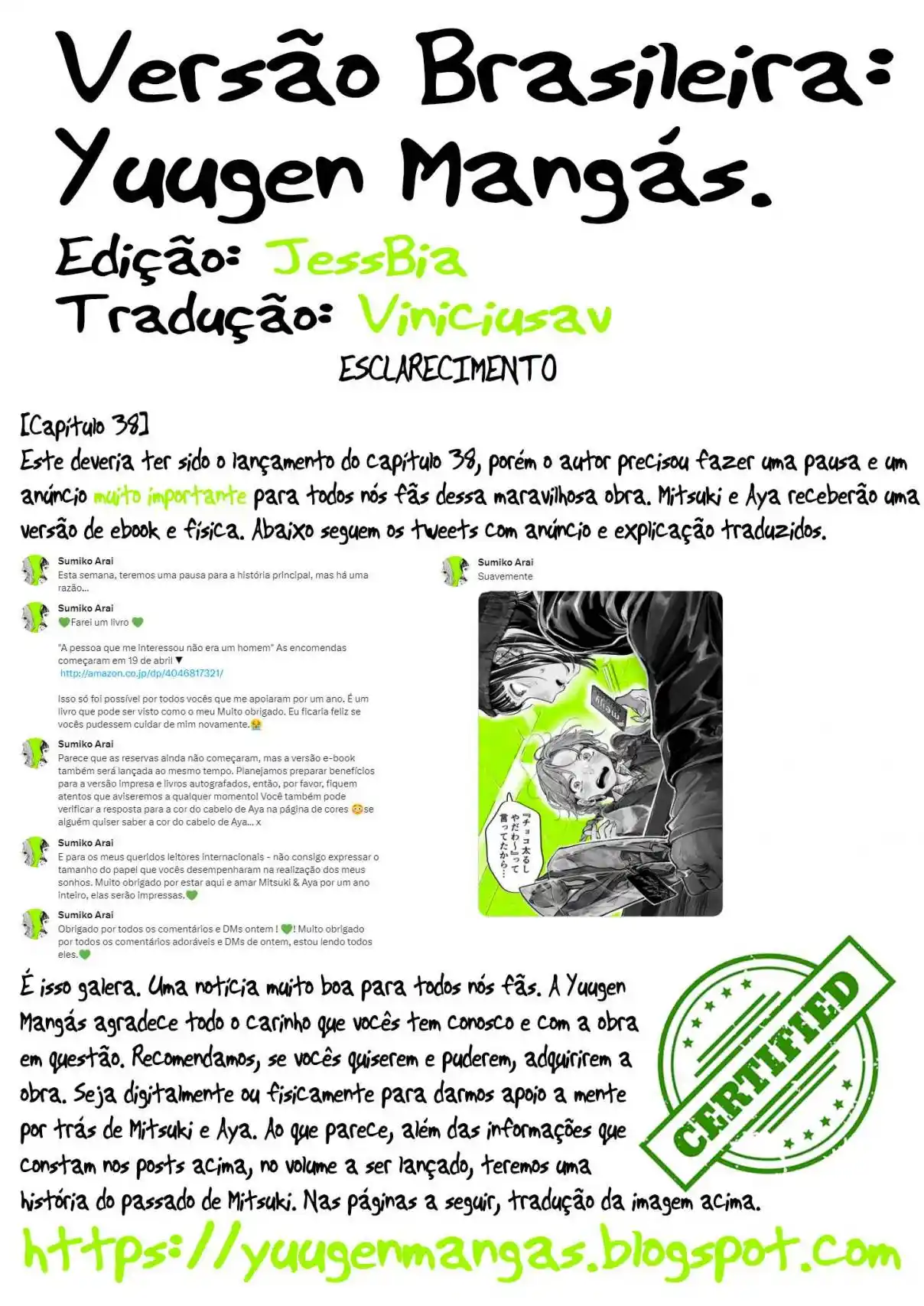 Read The Guy She Was Interested in Wasn't a Guy At All pt_BR Manga Online