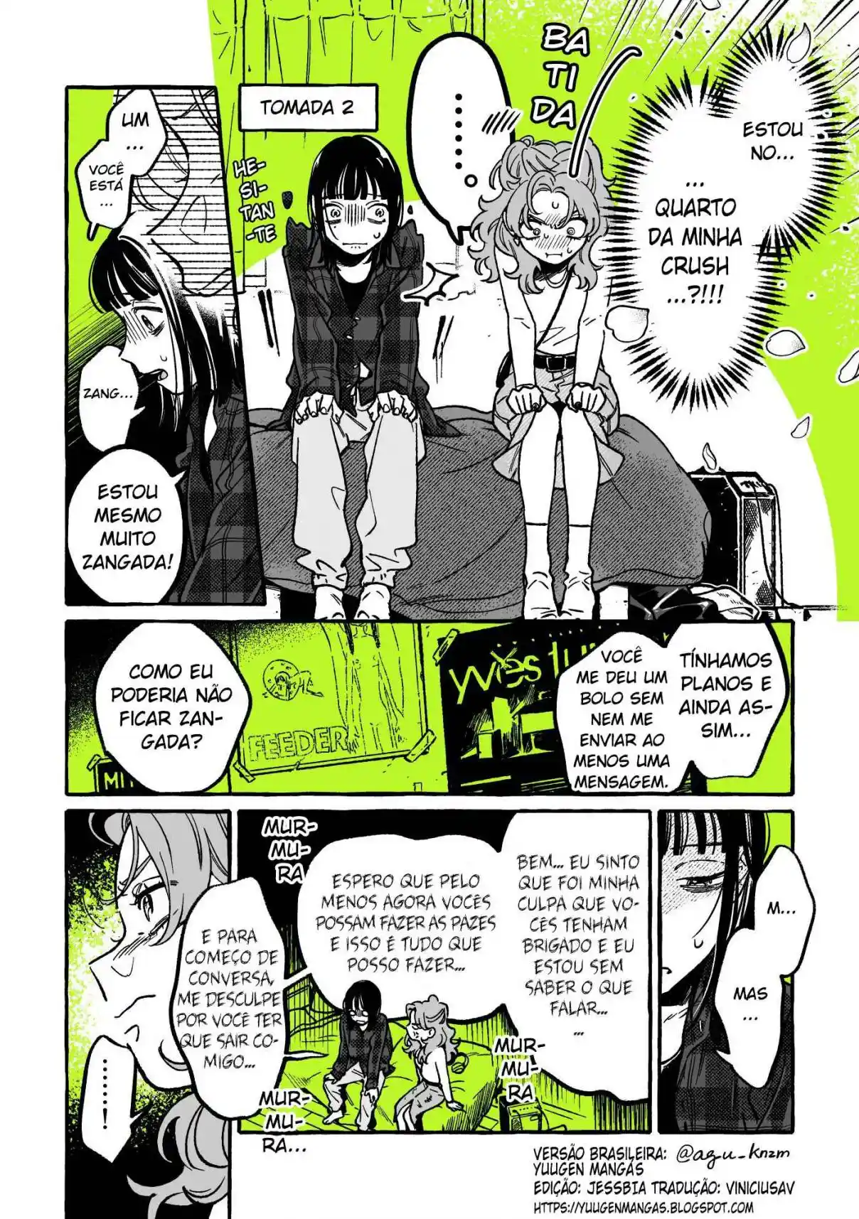Read The Guy She Was Interested in Wasn't a Guy At All pt_BR Manga Online
