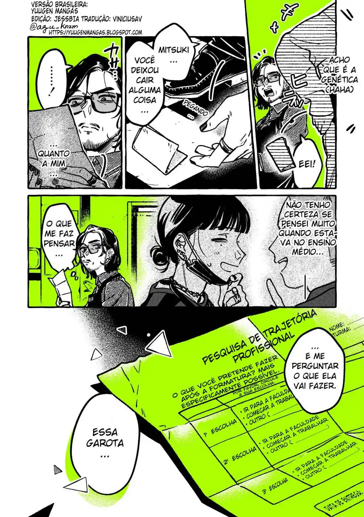 Read The Guy She Was Interested in Wasn't a Guy At All pt_BR Manga Online