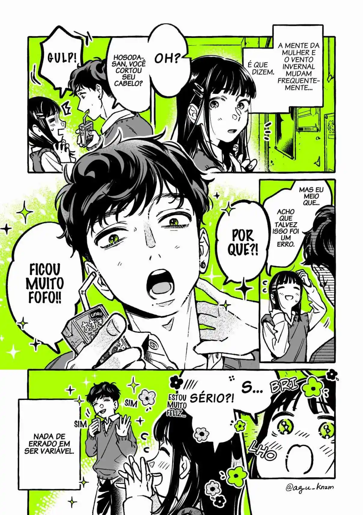 Read The Guy She Was Interested in Wasn't a Guy At All pt_BR Manga Online