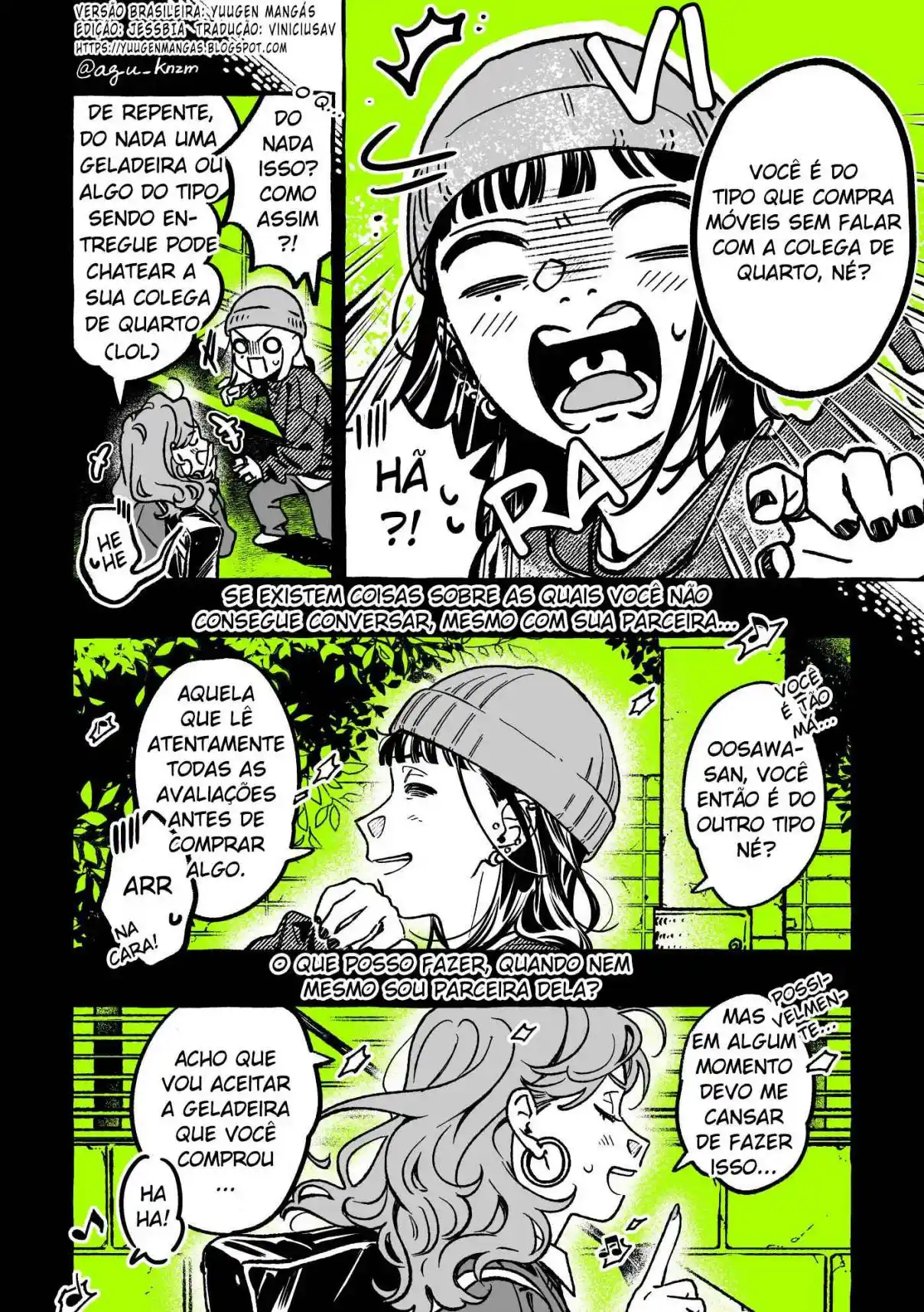 Read The Guy She Was Interested in Wasn't a Guy At All pt_BR Manga Online