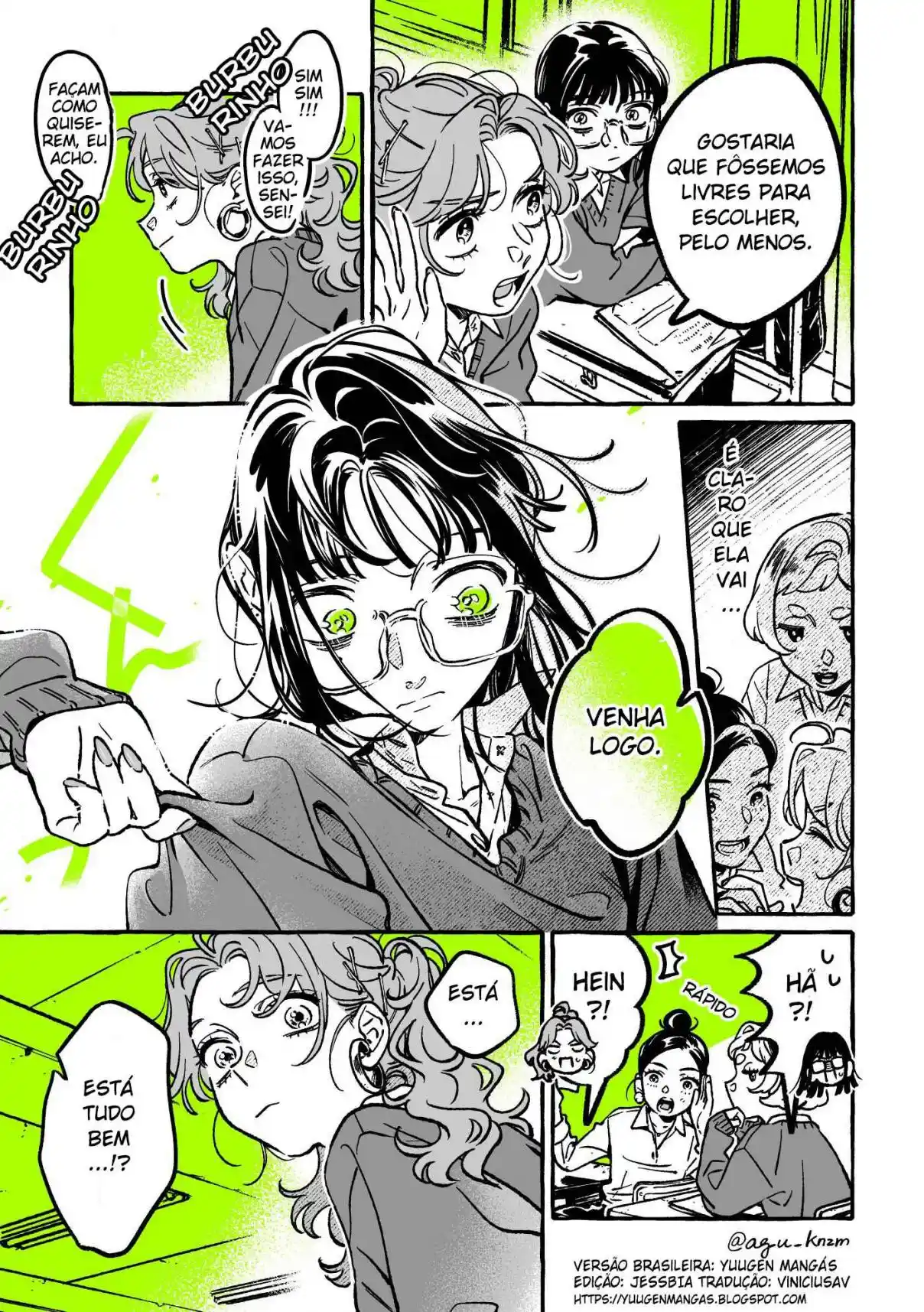 Read The Guy She Was Interested in Wasn't a Guy At All pt_BR Manga Online