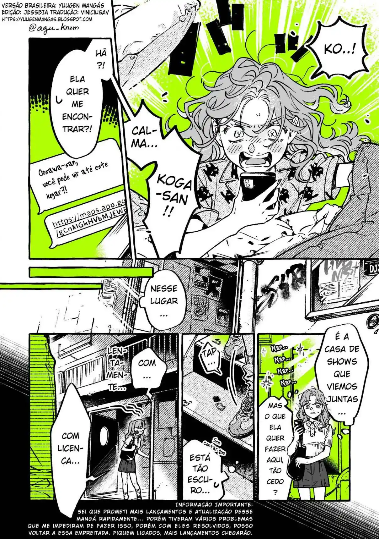 Read The Guy She Was Interested in Wasn't a Guy At All pt_BR Manga Online