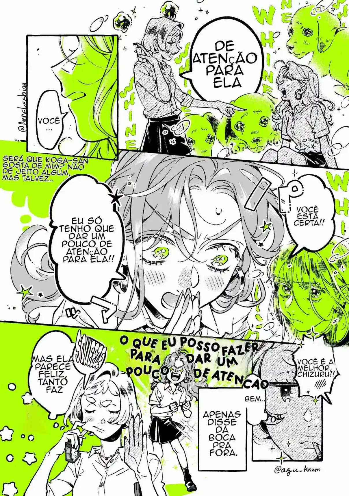 Read The Guy She Was Interested in Wasn't a Guy At All pt_BR Manga Online