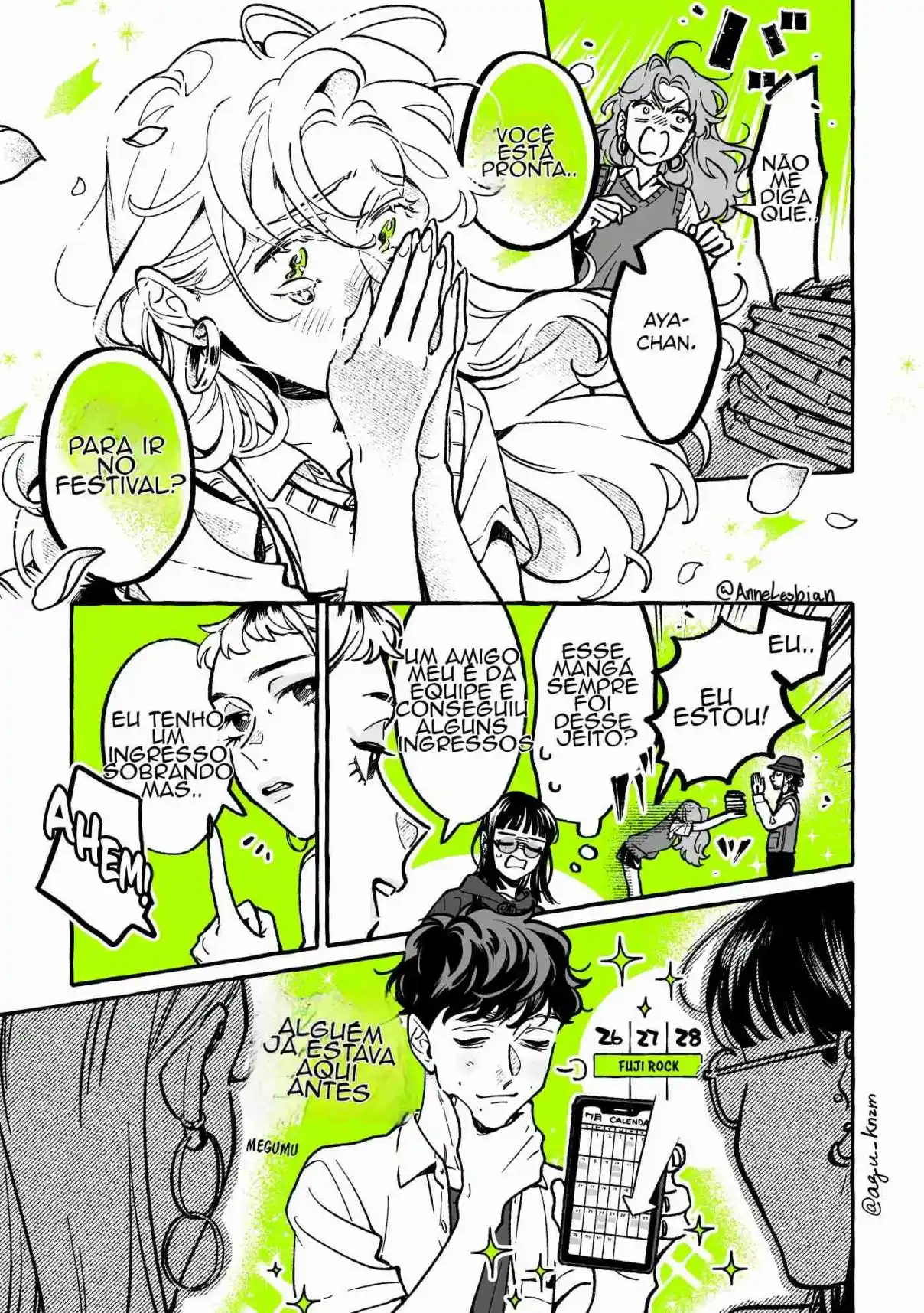 Read The Guy She Was Interested in Wasn't a Guy At All pt_BR Manga Online
