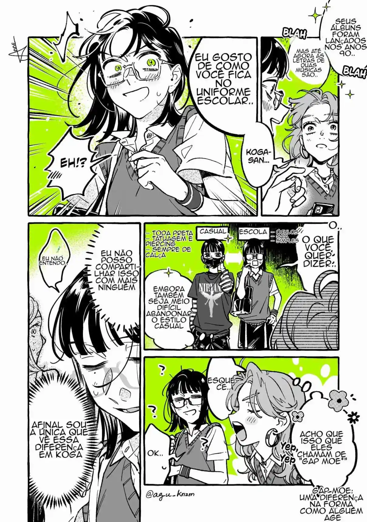 Read The Guy She Was Interested in Wasn't a Guy At All pt_BR Manga Online
