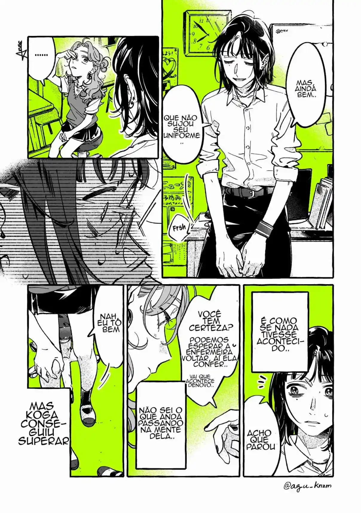 Read The Guy She Was Interested in Wasn't a Guy At All pt_BR Manga Online
