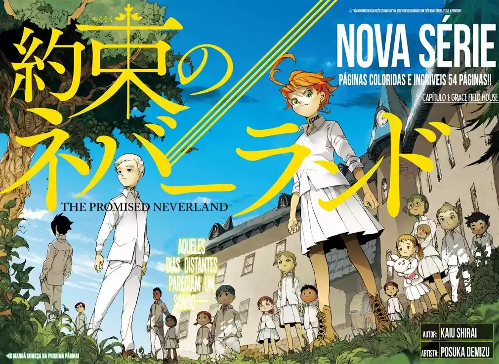 Read The Promised Neverland pt_BR Manga Online