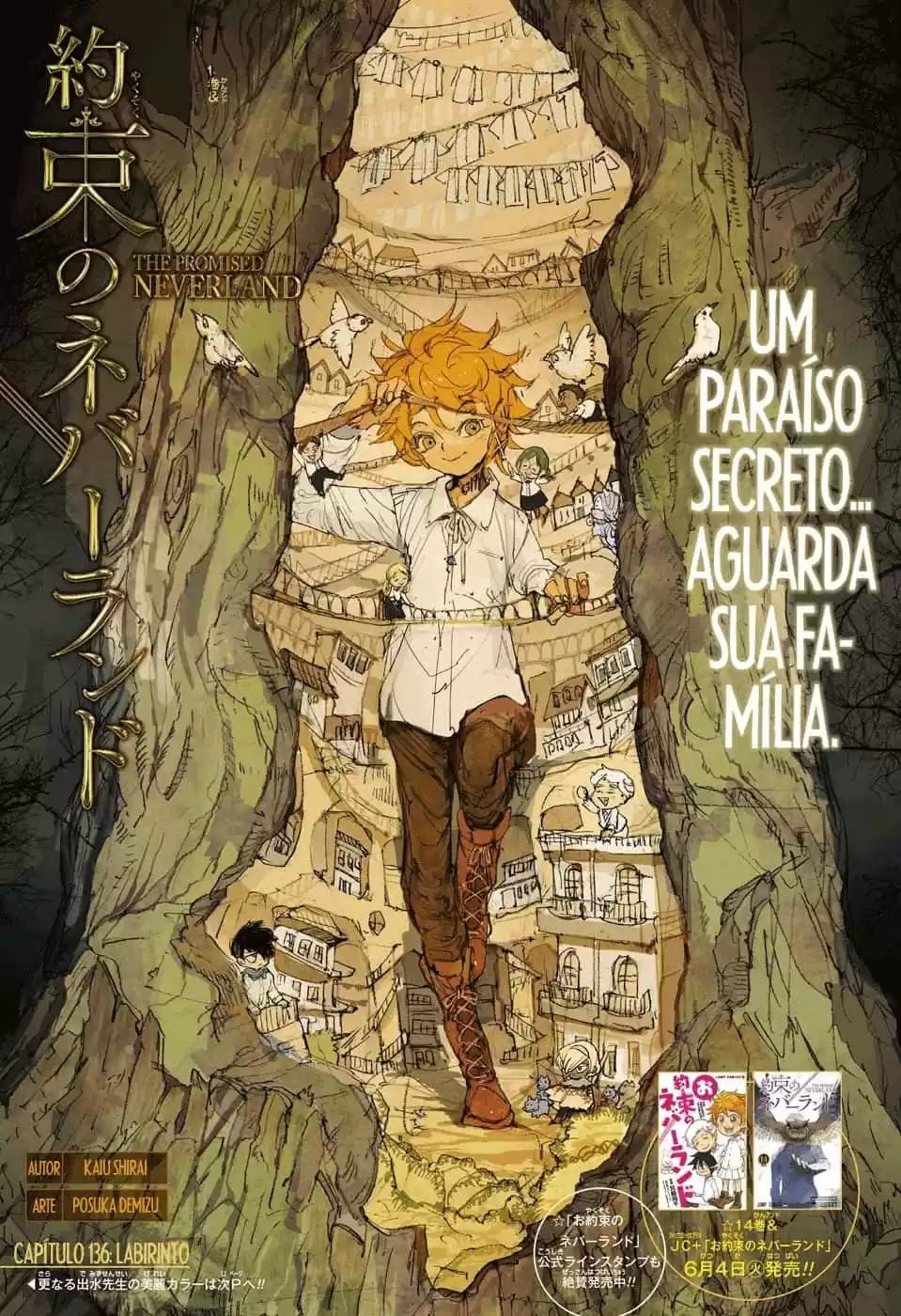 Read The Promised Neverland pt_BR Manga Online