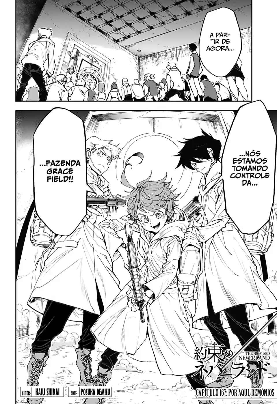 Read The Promised Neverland pt_BR Manga Online