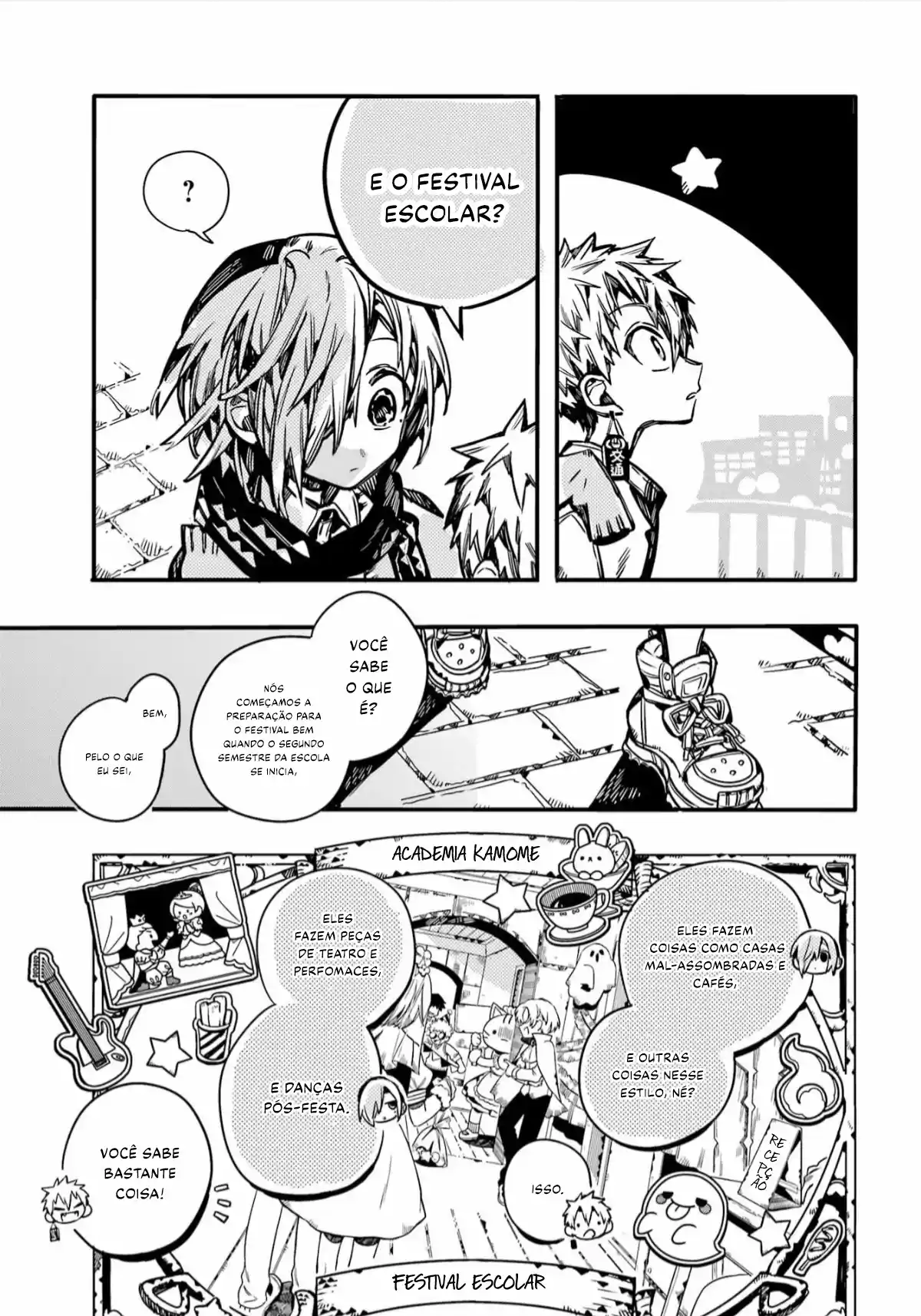 Read Toilet-bound Hanako-kun pt_BR Manga Online