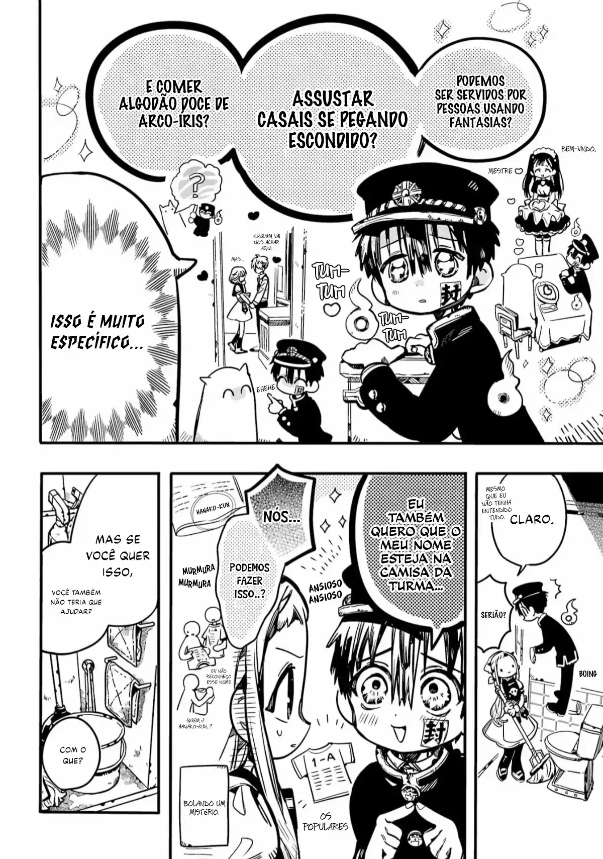 Read Toilet-bound Hanako-kun pt_BR Manga Online