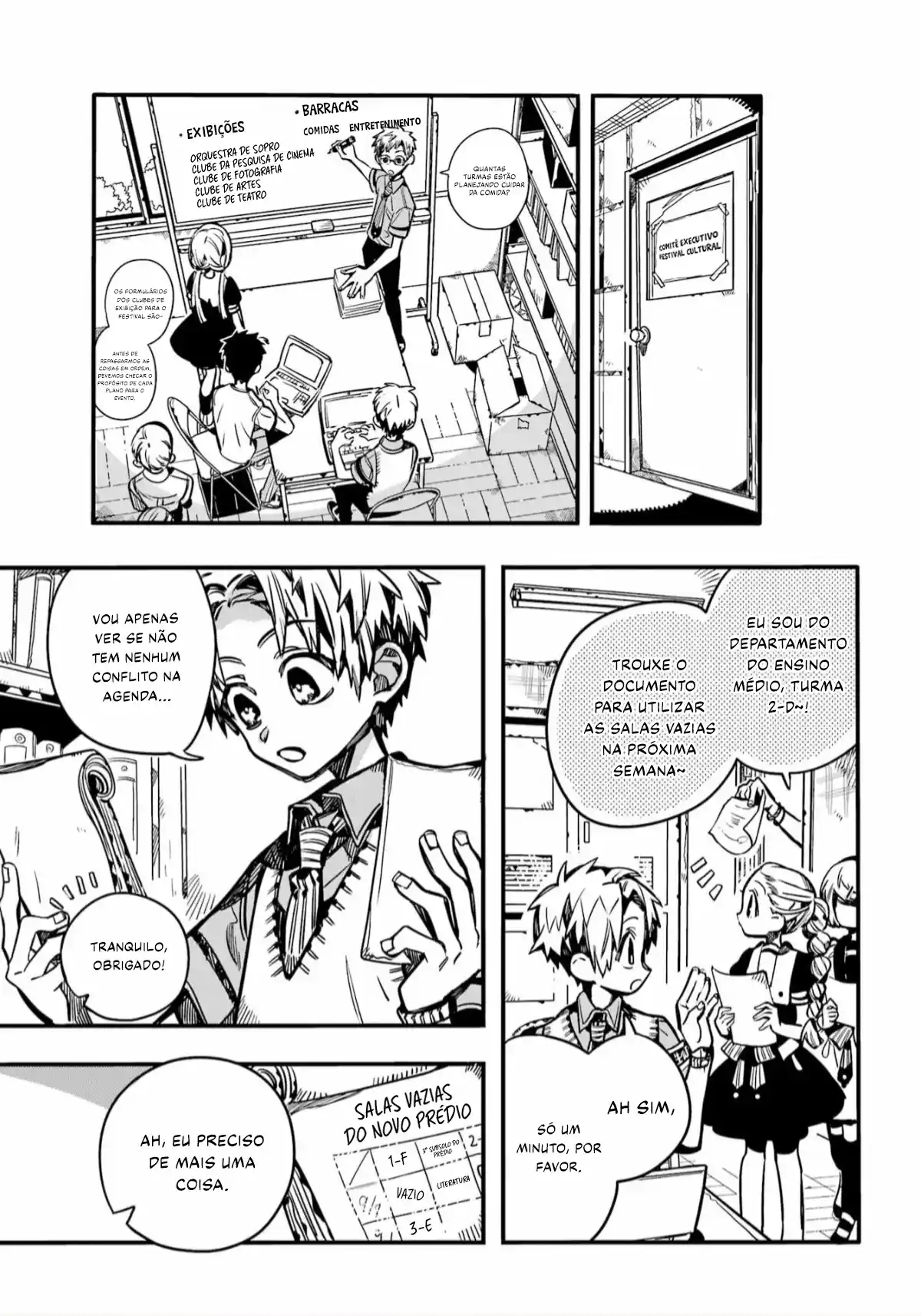 Read Toilet-bound Hanako-kun pt_BR Manga Online