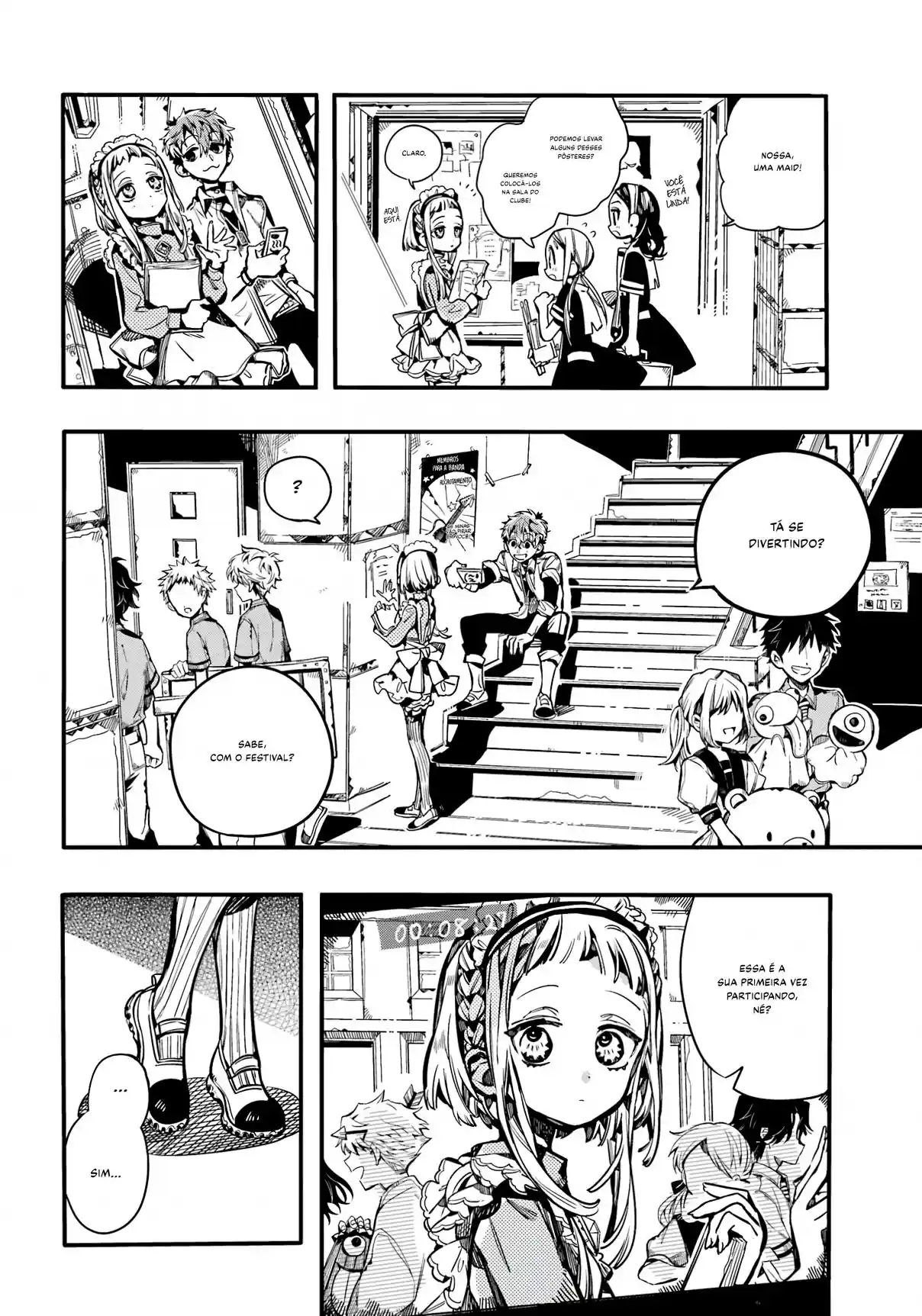 Read Toilet-bound Hanako-kun pt_BR Manga Online