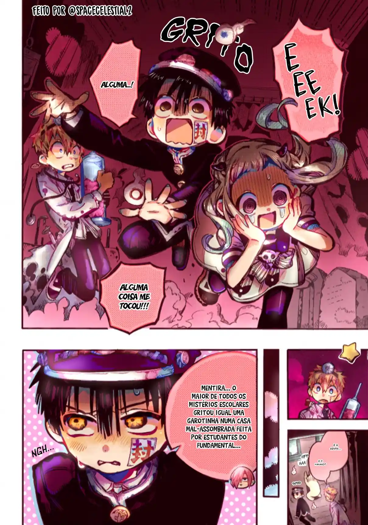 Read Toilet-bound Hanako-kun pt_BR Manga Online