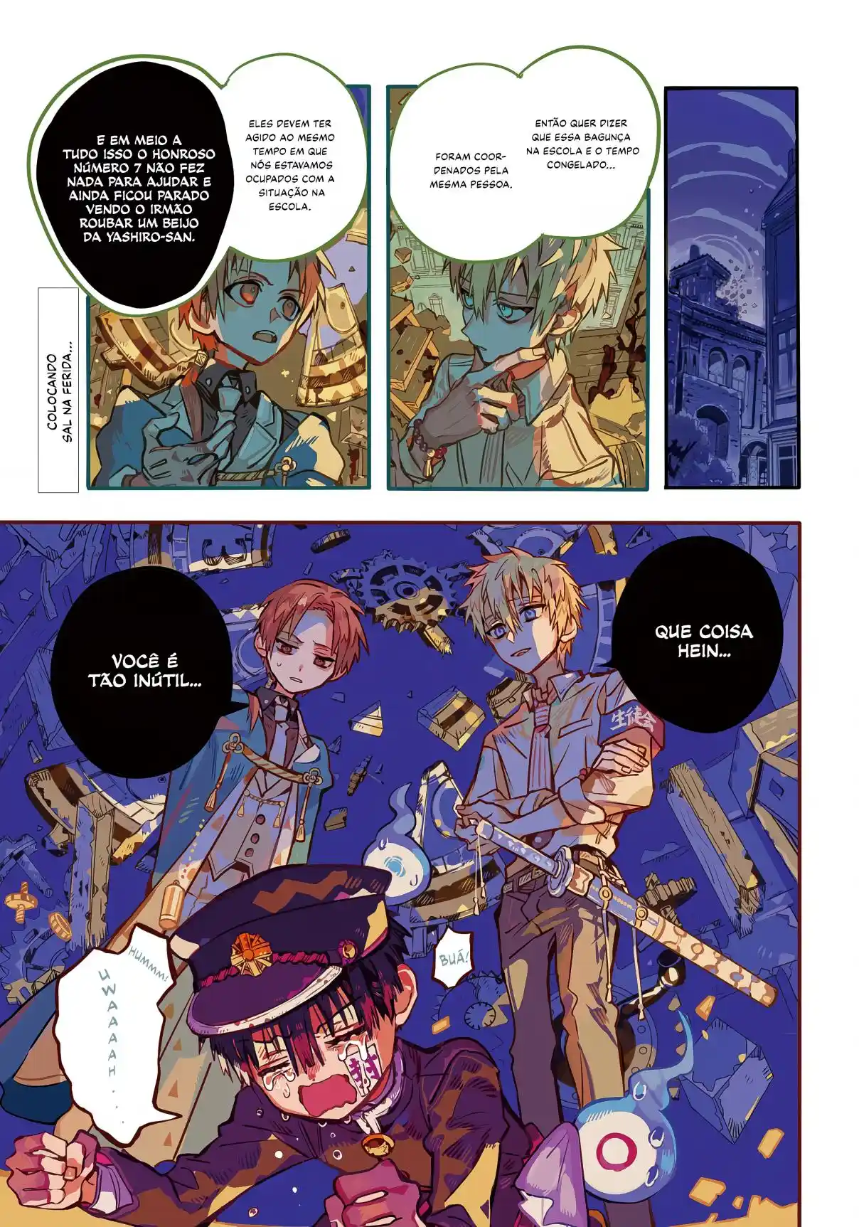 Read Toilet-bound Hanako-kun pt_BR Manga Online