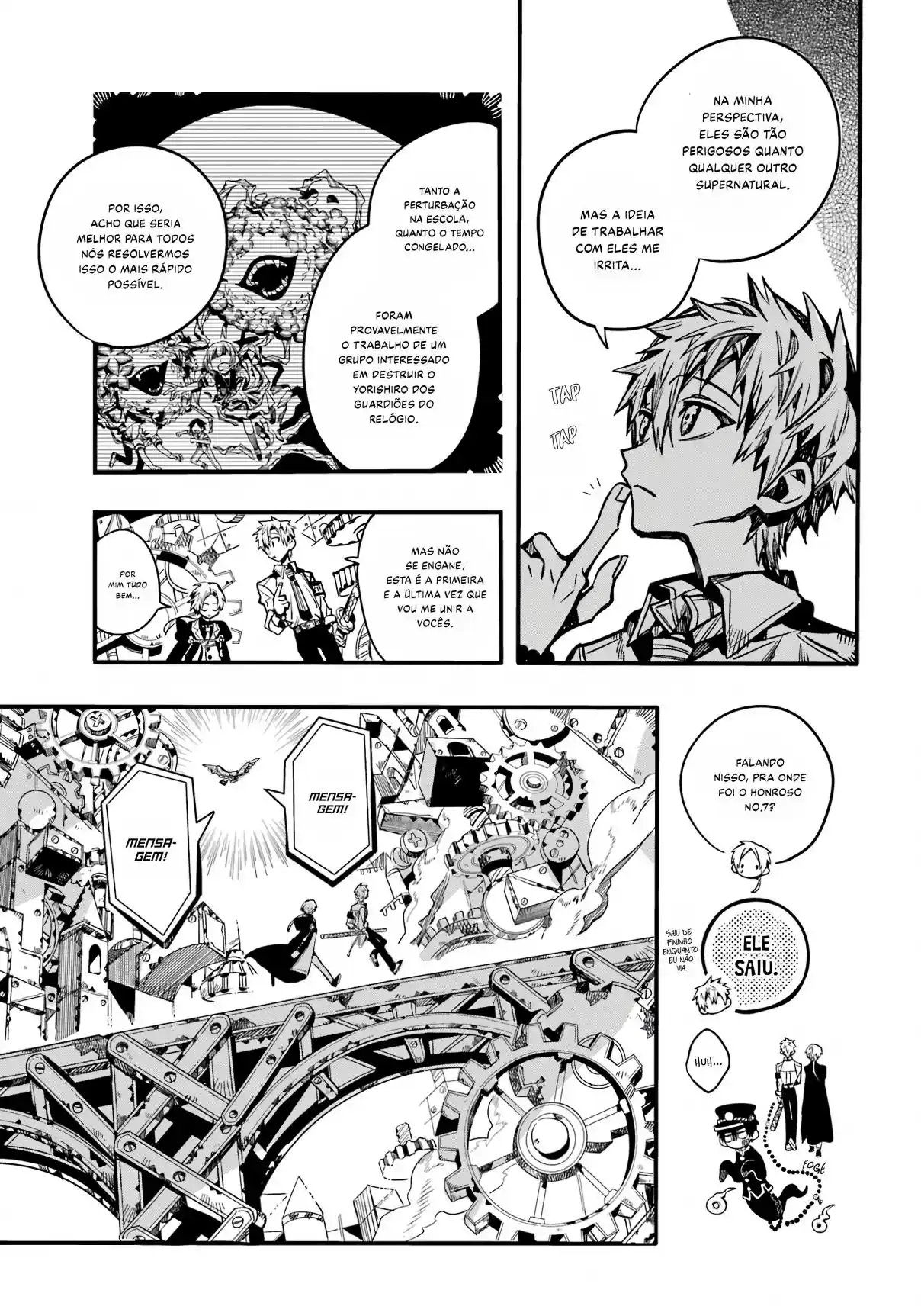 Read Toilet-bound Hanako-kun pt_BR Manga Online