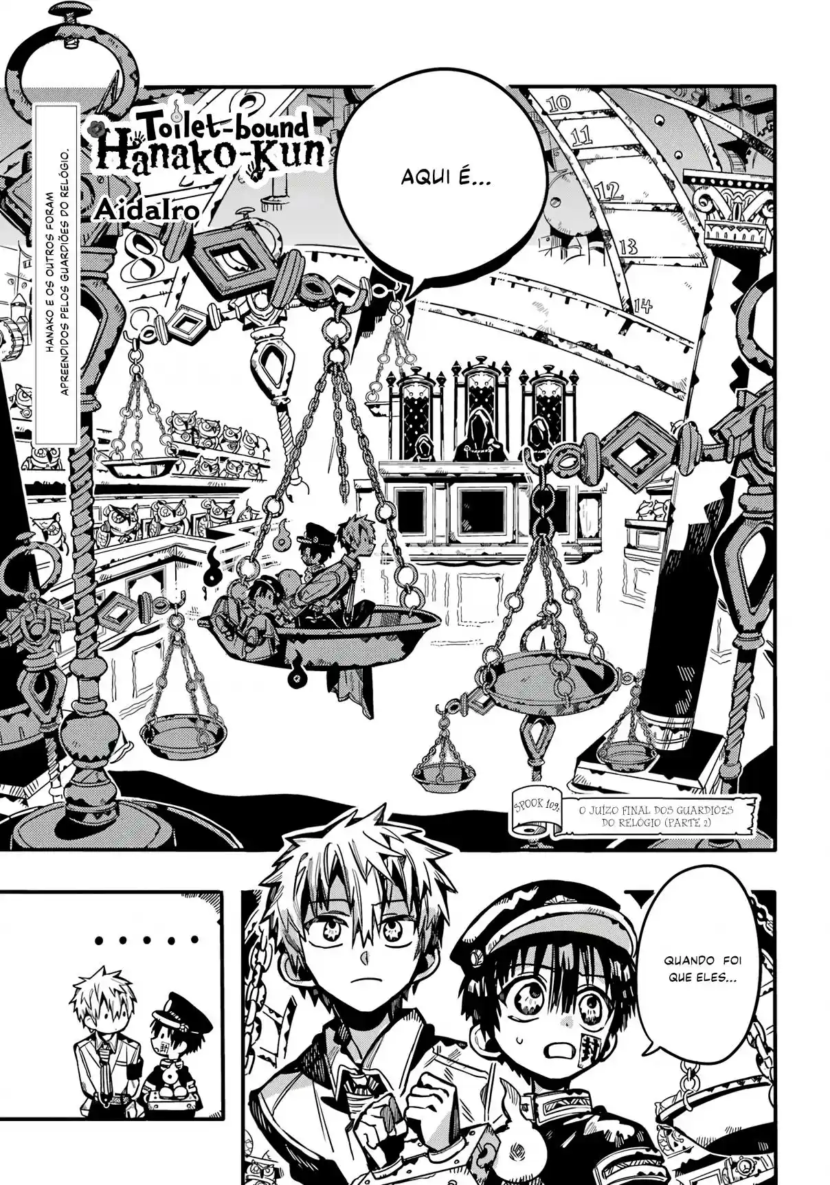 Read Toilet-bound Hanako-kun pt_BR Manga Online