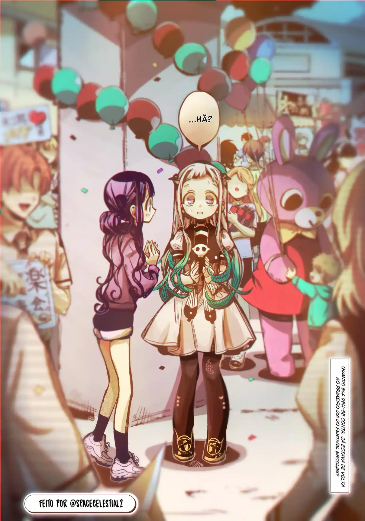 Read Toilet-bound Hanako-kun pt_BR Manga Online