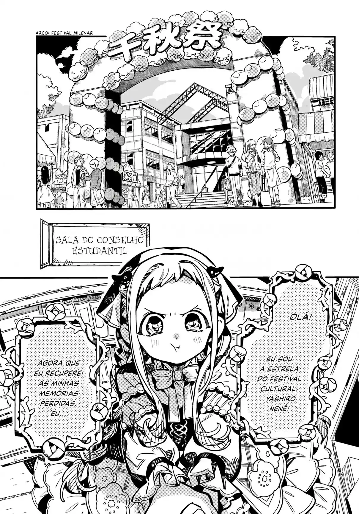 Read Toilet-bound Hanako-kun pt_BR Manga Online