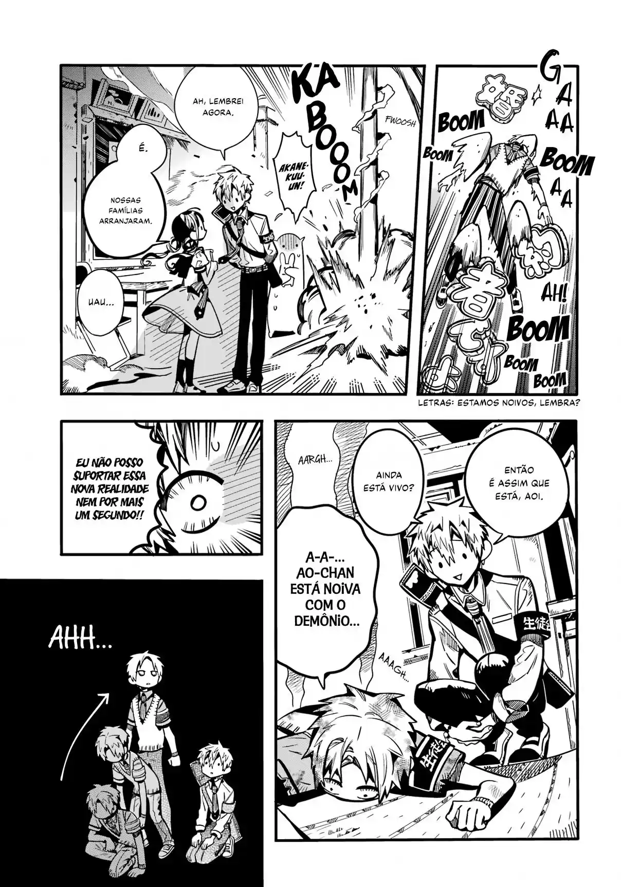 Read Toilet-bound Hanako-kun pt_BR Manga Online