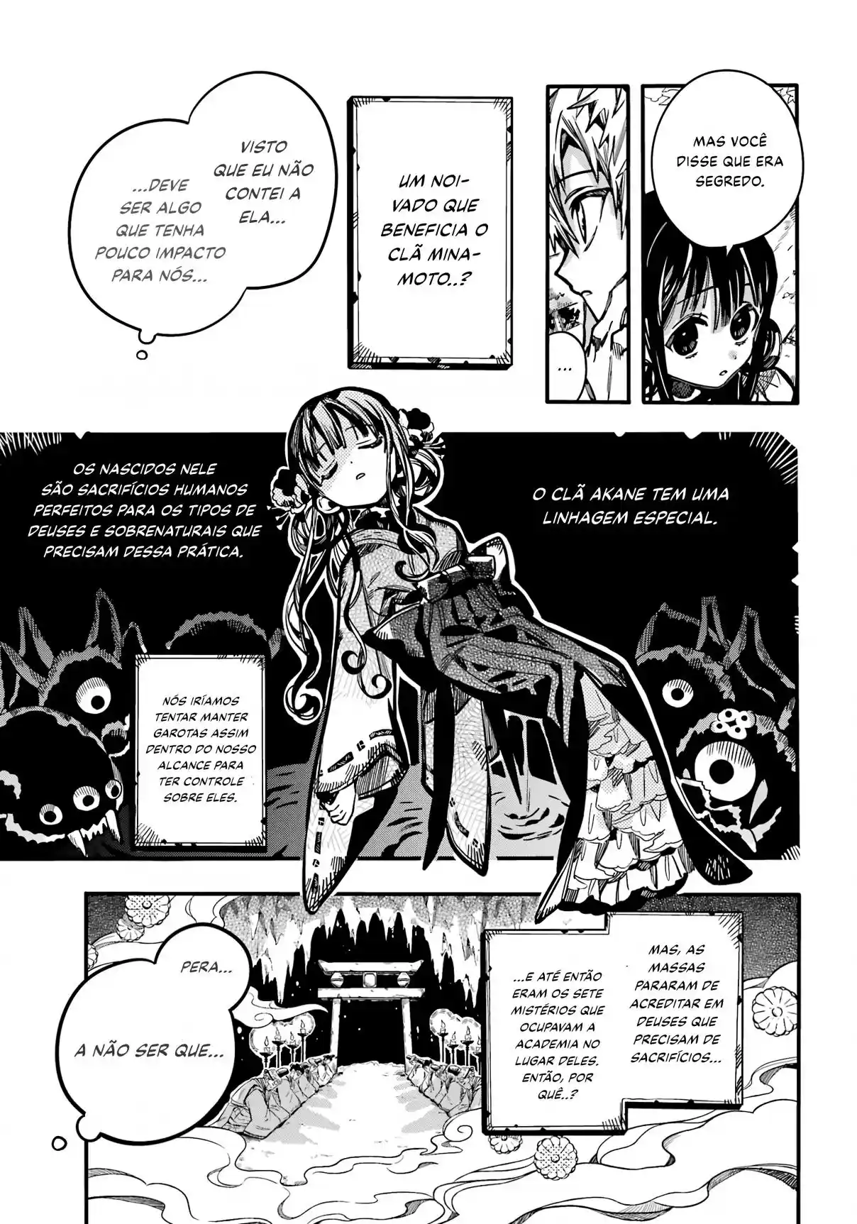 Read Toilet-bound Hanako-kun pt_BR Manga Online