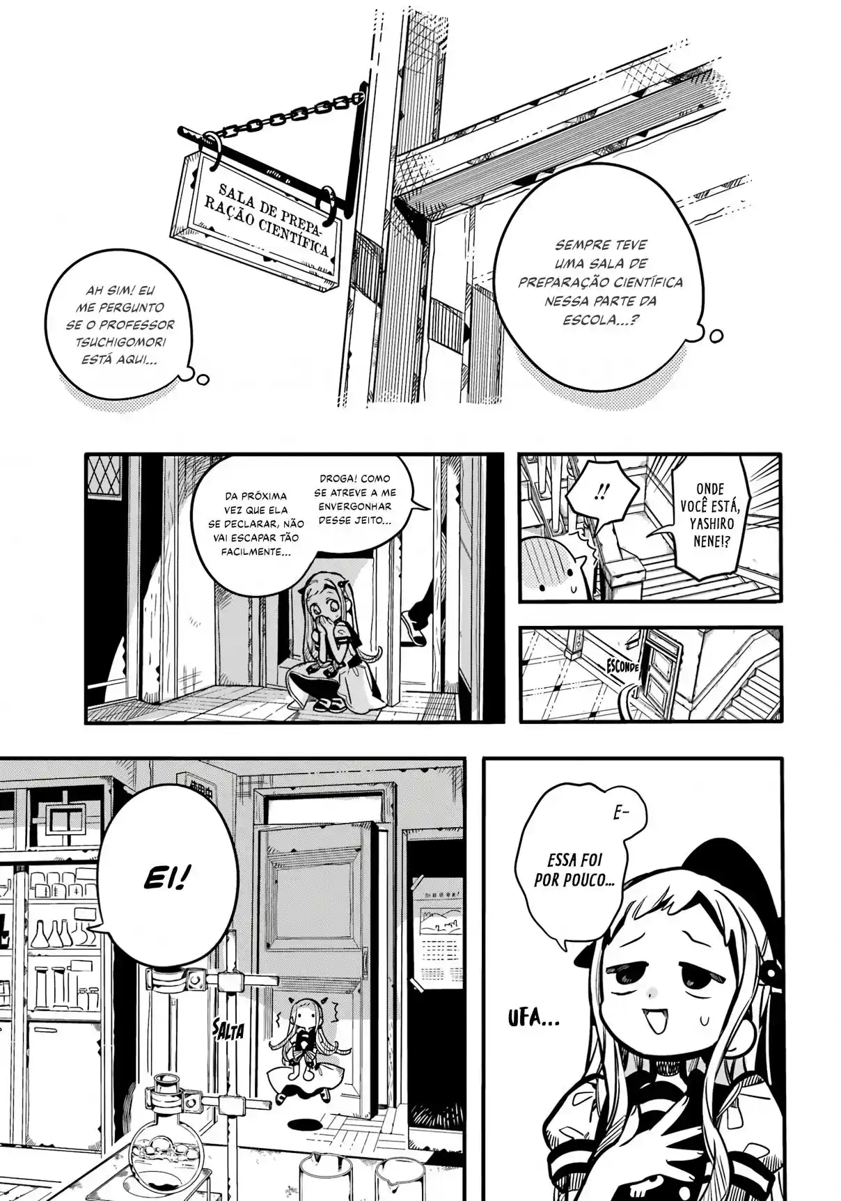 Read Toilet-bound Hanako-kun pt_BR Manga Online