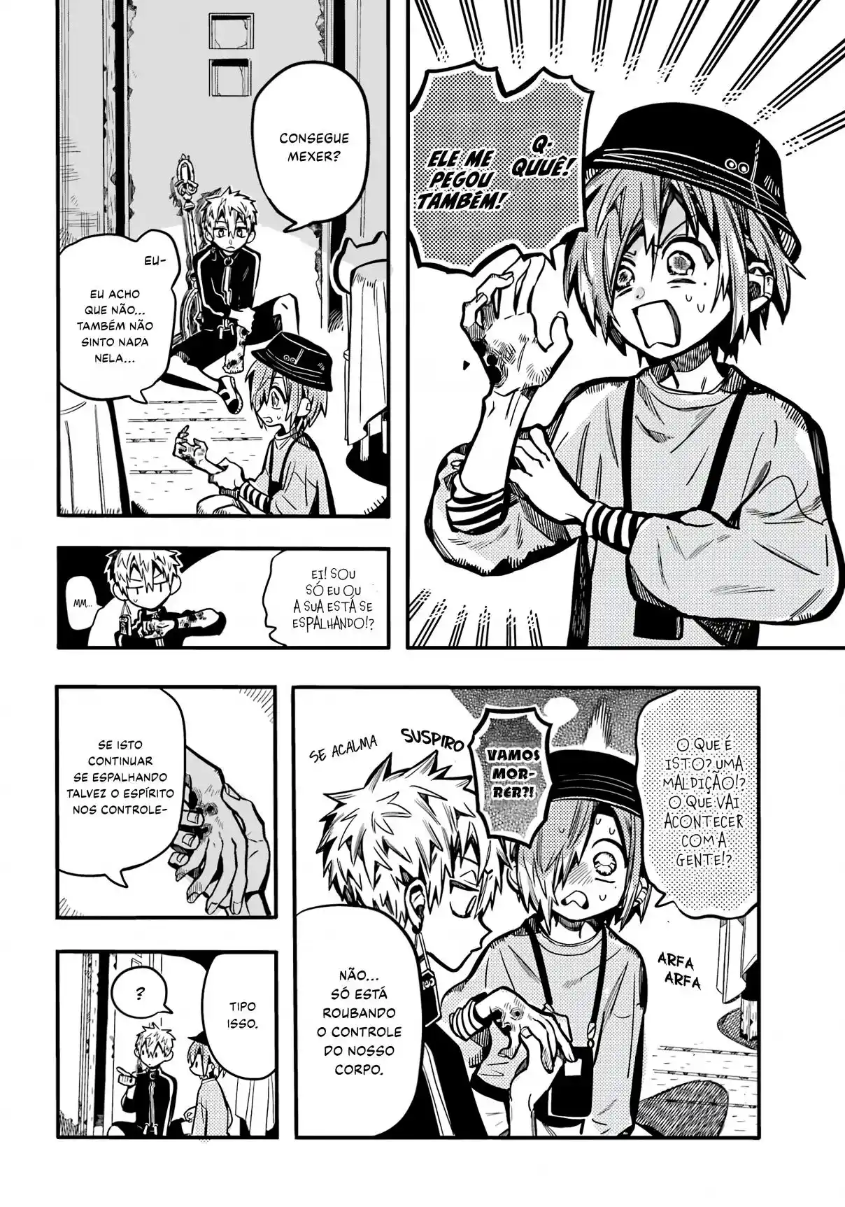 Read Toilet-bound Hanako-kun pt_BR Manga Online