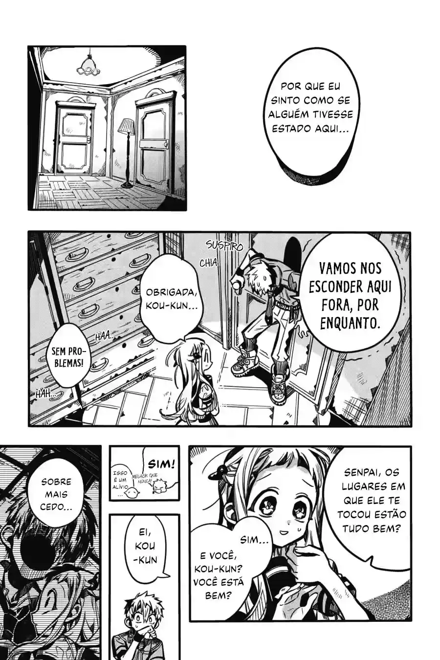 Read Toilet-bound Hanako-kun pt_BR Manga Online