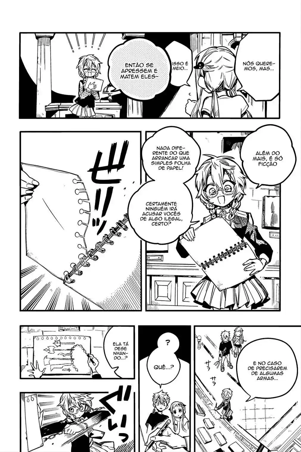Read Toilet-bound Hanako-kun pt_BR Manga Online