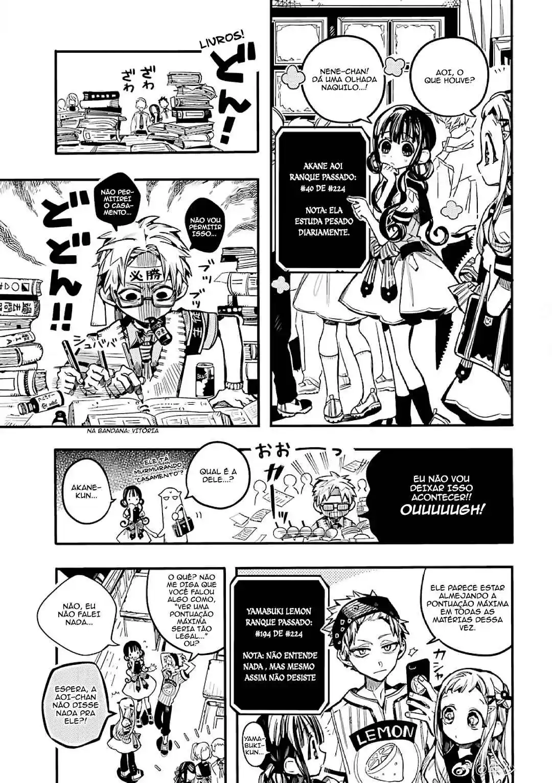 Read Toilet-bound Hanako-kun pt_BR Manga Online