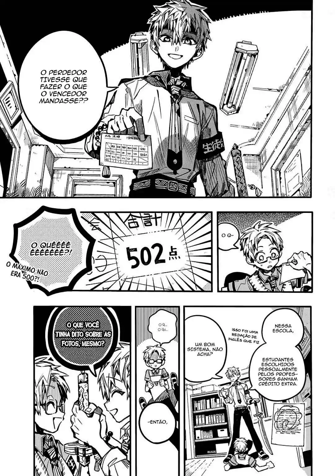 Read Toilet-bound Hanako-kun pt_BR Manga Online