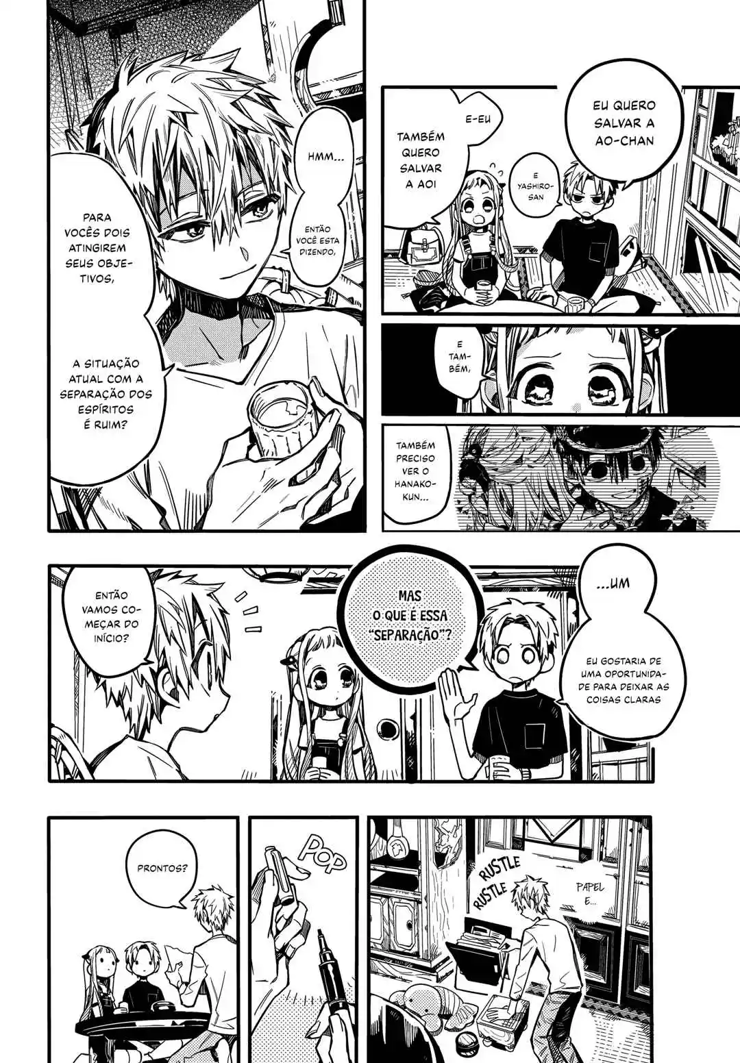 Read Toilet-bound Hanako-kun pt_BR Manga Online