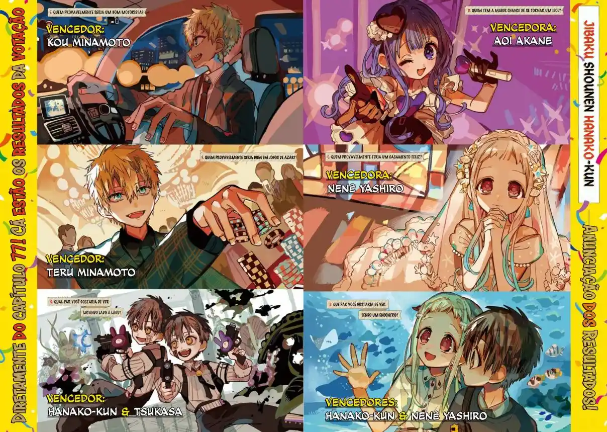 Read Toilet-bound Hanako-kun pt_BR Manga Online
