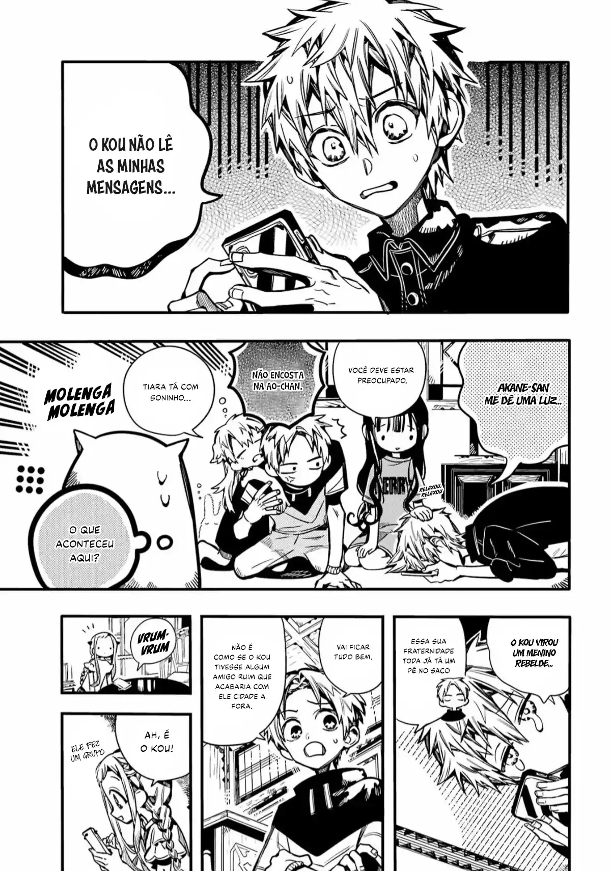 Read Toilet-bound Hanako-kun pt_BR Manga Online