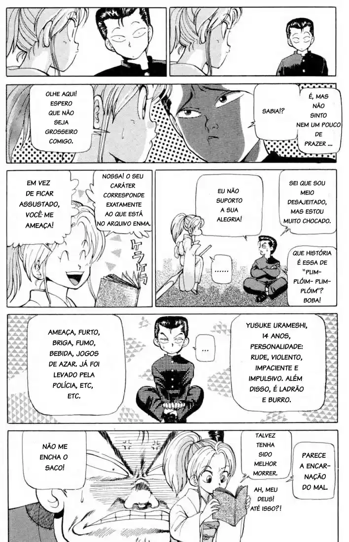Read Yu Yu Hakusho pt_BR Manga Online