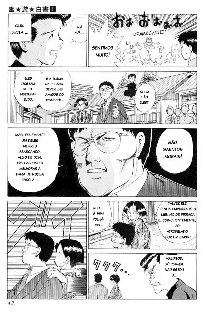 Read Yu Yu Hakusho pt_BR Manga Online