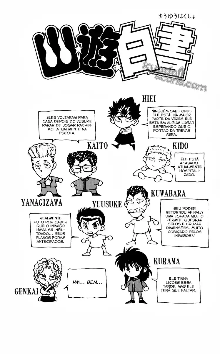 Read Yu Yu Hakusho pt_BR Manga Online
