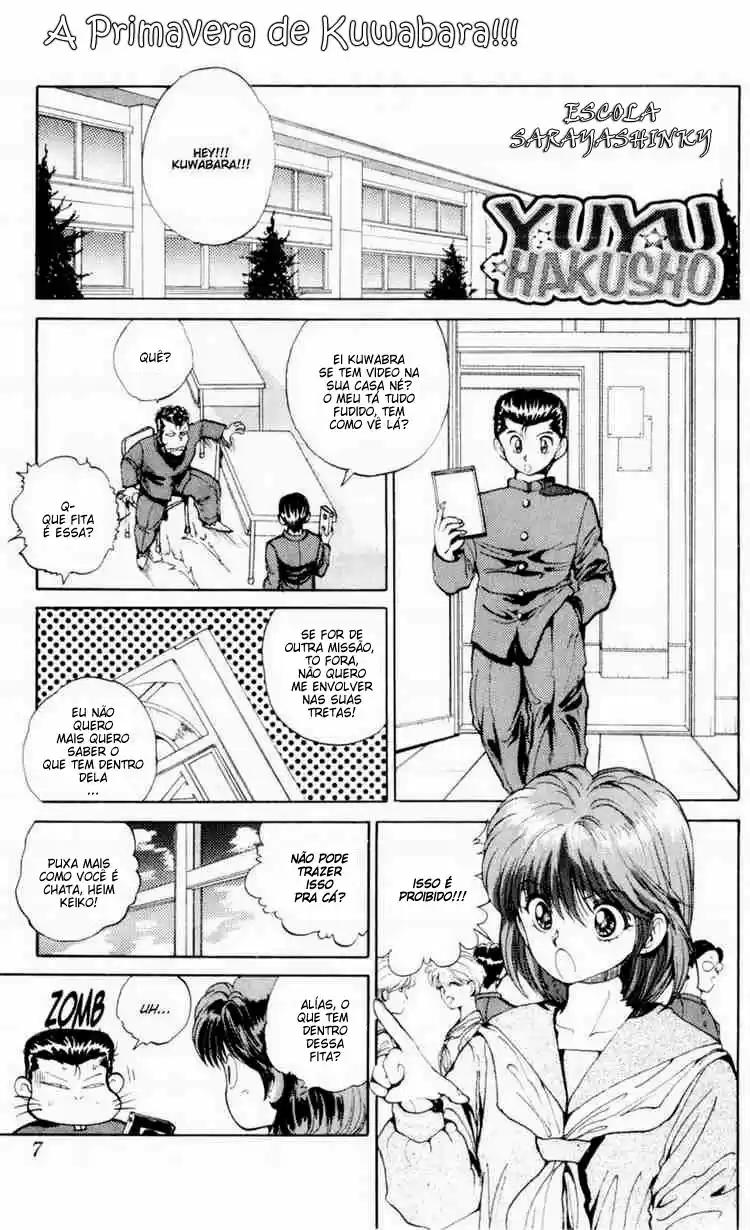 Read Yu Yu Hakusho pt_BR Manga Online
